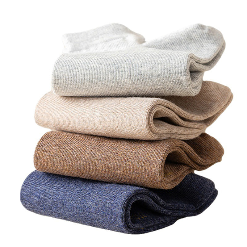 Lente en herfst gekamde katoenen vaste kleur heren sokken Lente en herfst gekamde katoenen vaste kleur heren sokken