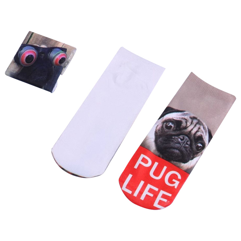 3D Socks European and American Personalized Harajuku Short Socks Gedrukte sokken 3D Socks European and American Personalized Harajuku Short Socks Gedrukte sokken