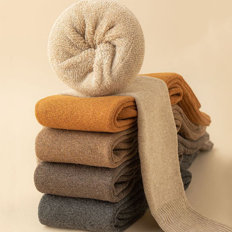 Knie over sokken voor vrouwen, herfst en winter Japanse JK High Socks, Winter Long Socks, Dikke Looped Warm Long Socks Knie over sokken voor vrouwen, herfst en winter Japanse JK High Socks, Winter Long Socks, Dikke Looped Warm Long Socks