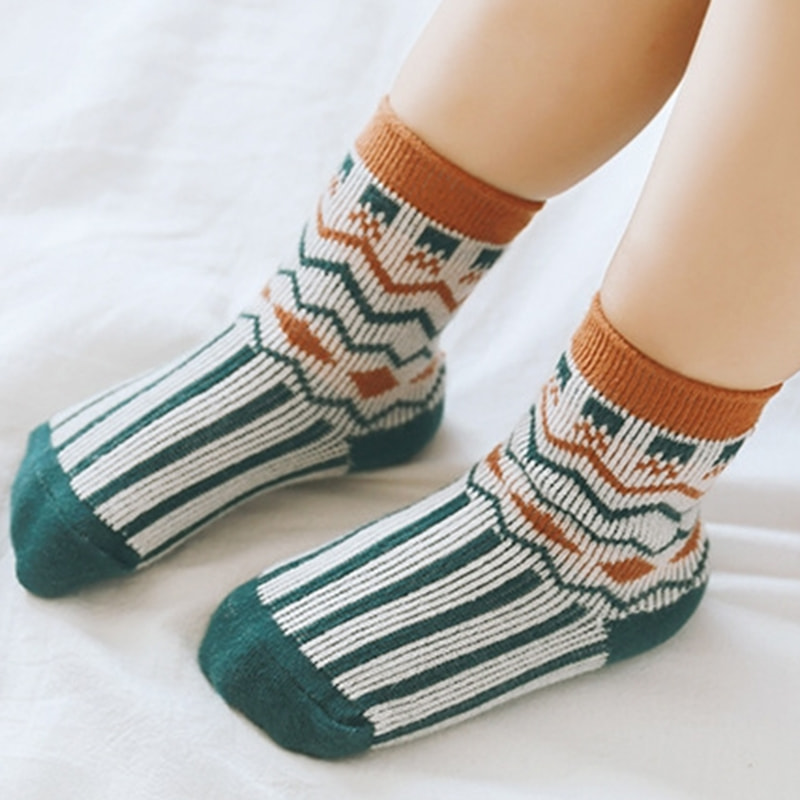 Dubbele naaldkinderen sokken, antiklislijm, loopsokken, losse mond babysokken, pasgeboren babysokken Dubbele naaldkinderen sokken, antiklislijm, loopsokken, losse mond babysokken, pasgeboren babysokken